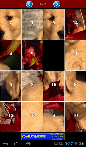 【免費解謎App】Dog Slider Puzzle-APP點子