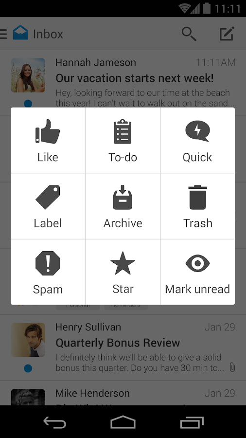 Boxer Free Email Inbox App Android Apps on Google Play