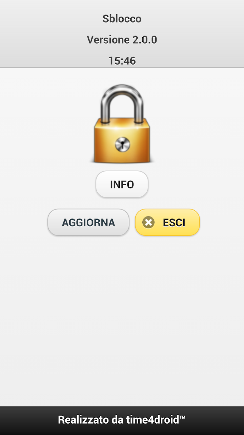 Sblocco Screen 2