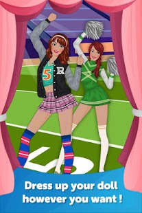 Cheerleader Dress Up Makeover