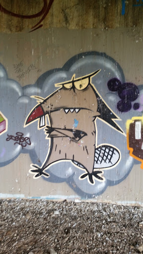 Angry Beavers Graffiti