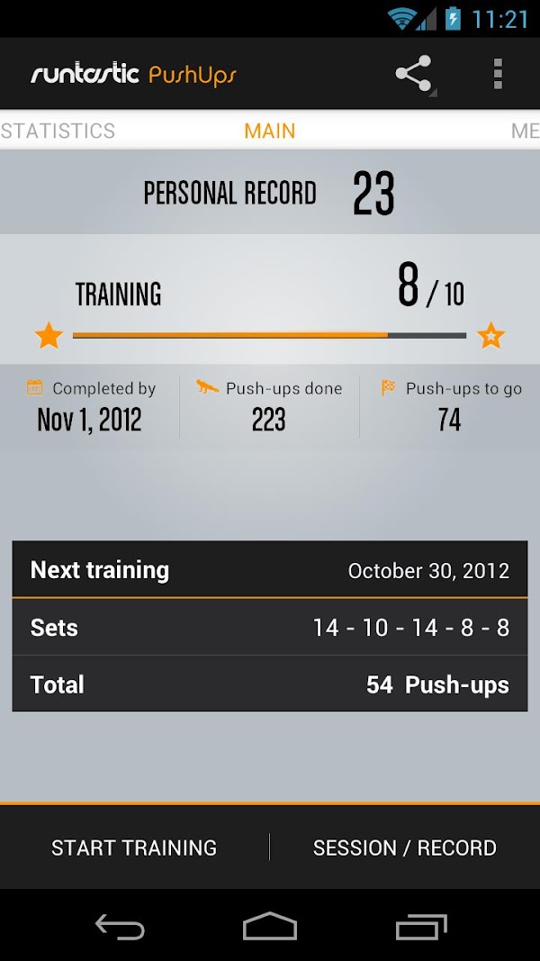 1501002 Runtastic Push-Ups PRO v1.7 [Multi] [Apk] 
