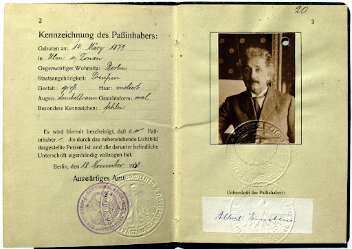 Albert Einstein German, Swiss and American? - Einstein Archives, Hebrew  University of Jerusalem — Google Arts & Culture