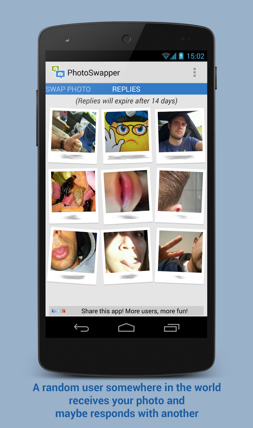 PhotoSwapper [DONATE] Screen 2