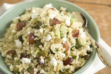 Quinoa Salad with Roasted Jalapeños