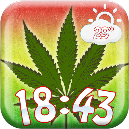Cannabis Weather Clock Widget 天氣 App LOGO-APP開箱王