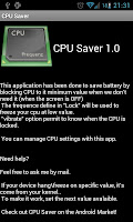 CPU Manager & Saver Pro Tablet APK capture d'écran Thumbnail #2