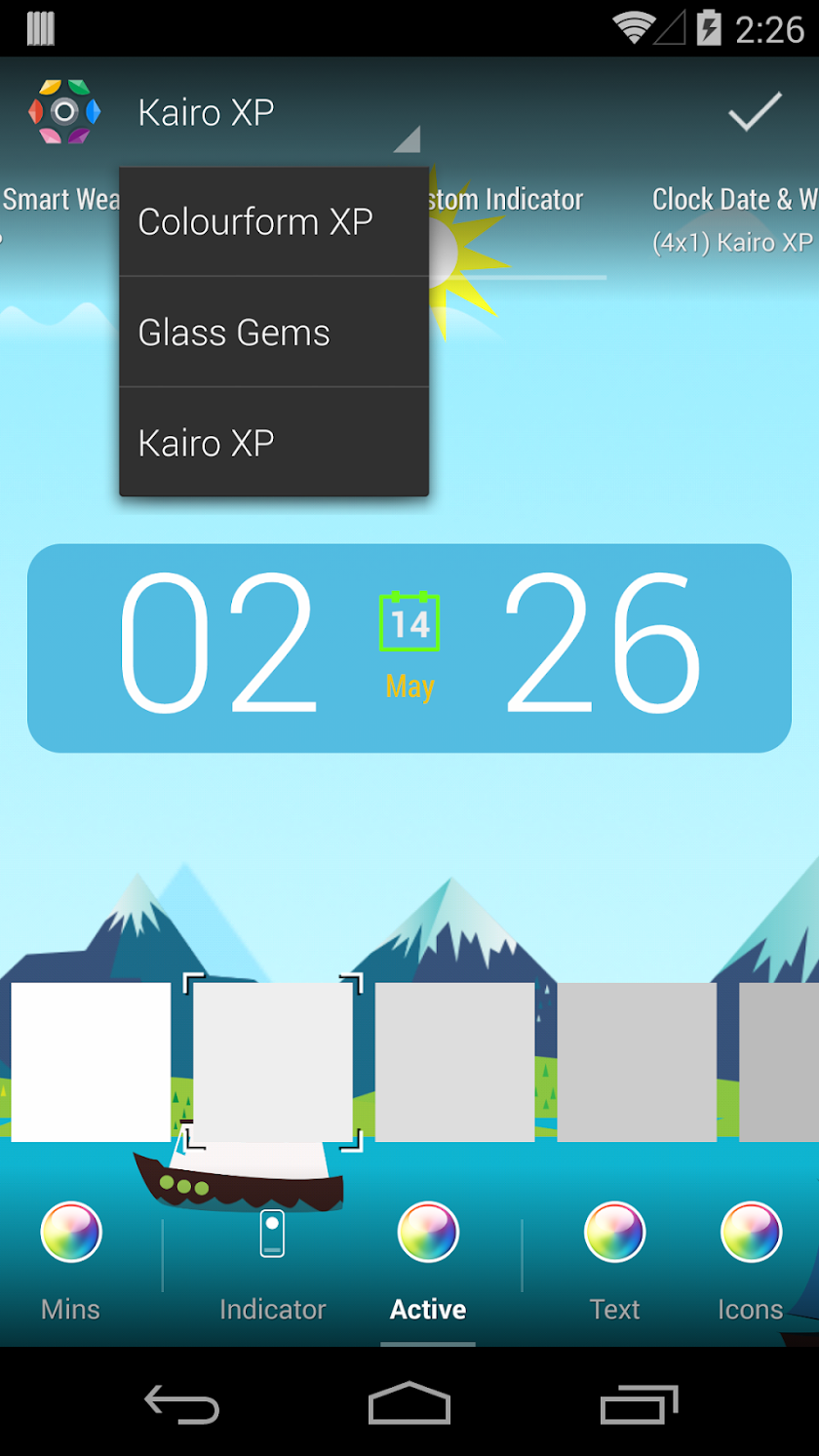 Kairo XP (for HD Widgets) Screen 2