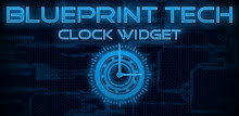 Blueprint Tech Clock Widget APK