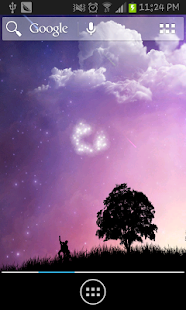 Meteor And Dance LWP Free Screenshots 0