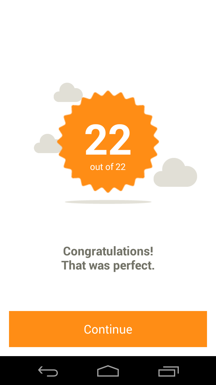 Learn Italian with Babbel Screen 3