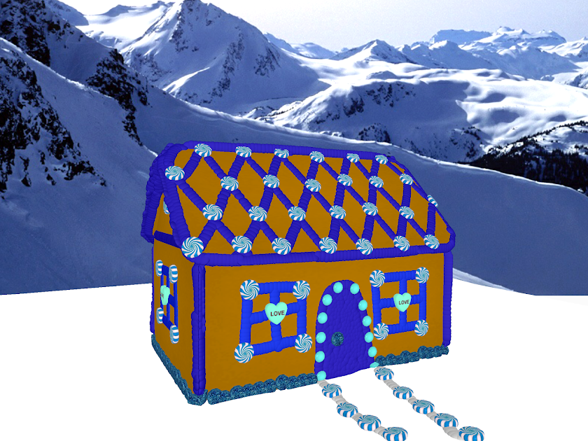 Gingerbread House Maker 3D Screen 3