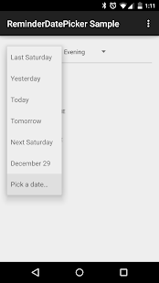 Free Download ReminderDatePicker Sample APK for Android
