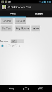 Jelly Bean Notification Test Screenshots 0
