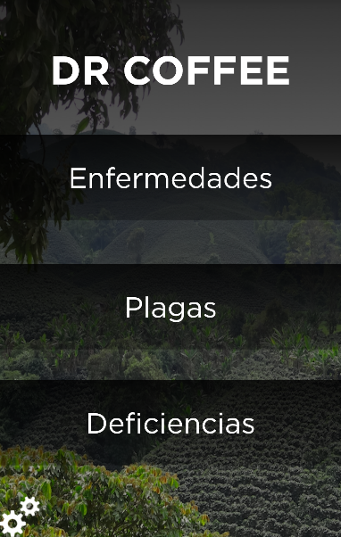 Android application Doctor Coffee screenshort