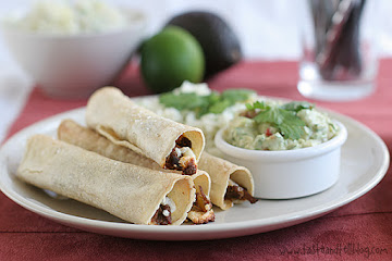 Chipotle Beef Baked Taquitos