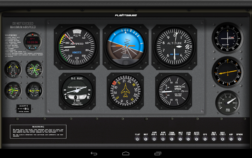 FlightGauge Screen 2