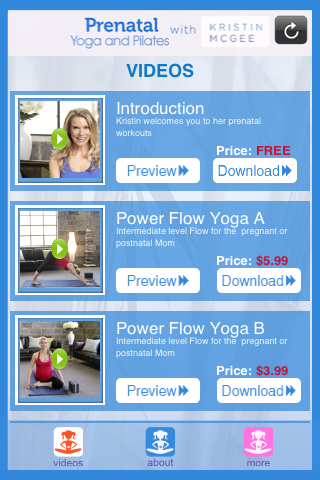 【免費健康App】Prenatal Yoga Pilates Kristin-APP點子