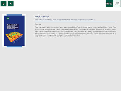 UNED - Aplicación de Lectura Screenshots 2
