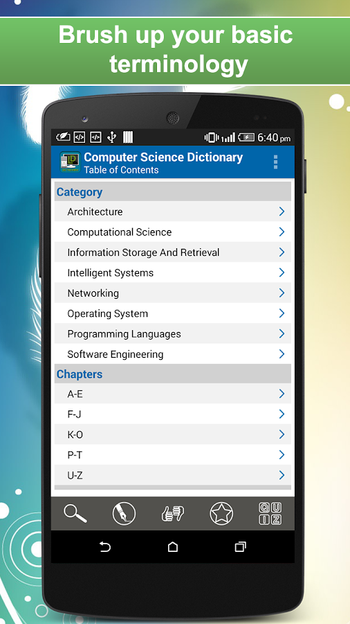 Computer Science Dictionary Android Apps on Google Play