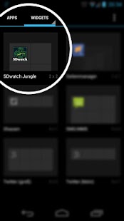 SDWATCH Jungle Clock Widget HD Screenshots 1