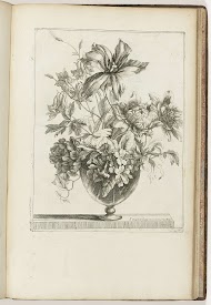 Boeket in glazen vaas