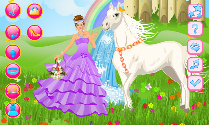 Princess And Her Magic Horse screenshot