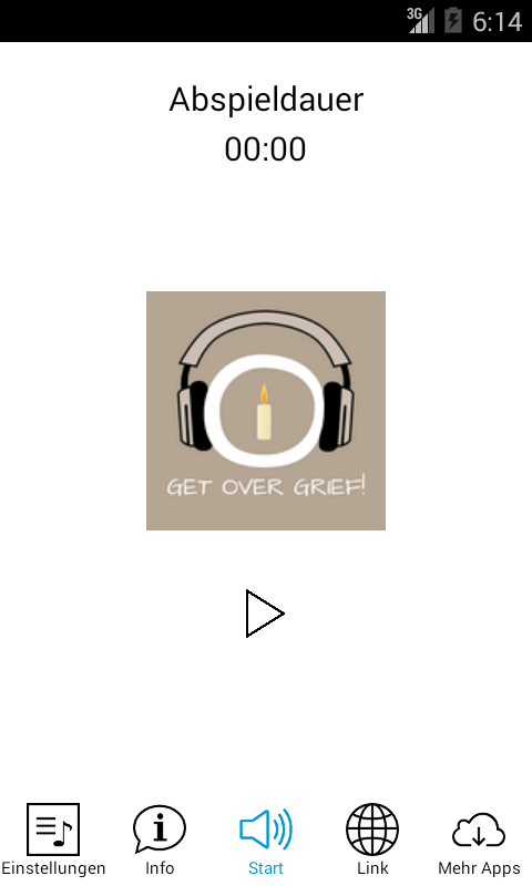 Get Over Grief! Hypnose Screen 3