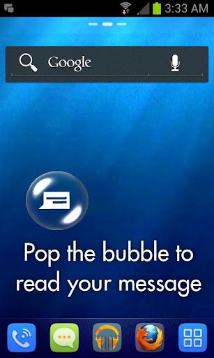 SMS Bubbles Live Wallpaper