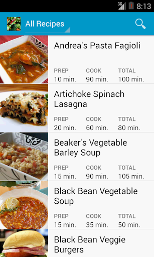 【免費書籍App】Vegetarian Recipes-APP點子