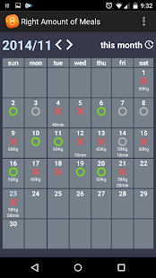 Free 80%Full Diet -Meal size diary APK