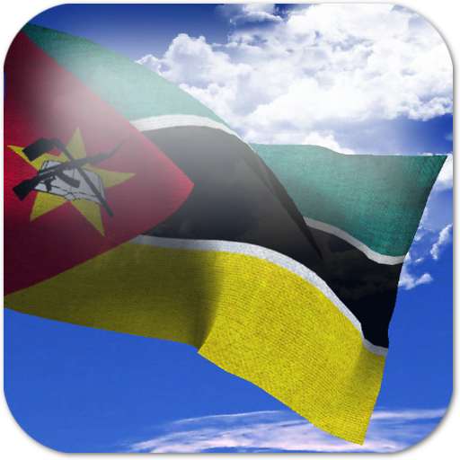 3D Mozambique Flag LWP + LOGO-APP點子