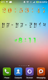 Decor Digital Clock poster 1