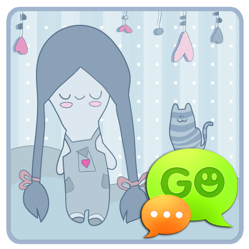 GO SMS Pro Sweet Girl Theme 個人化 App LOGO-APP開箱王