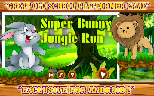 Super Bunny Jungle Run