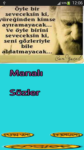 Manalı Sözler