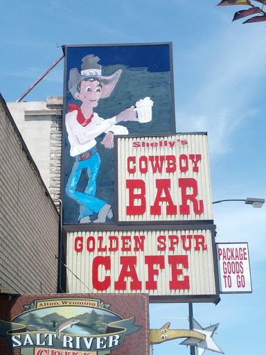 Golden Spur Cafe Painting