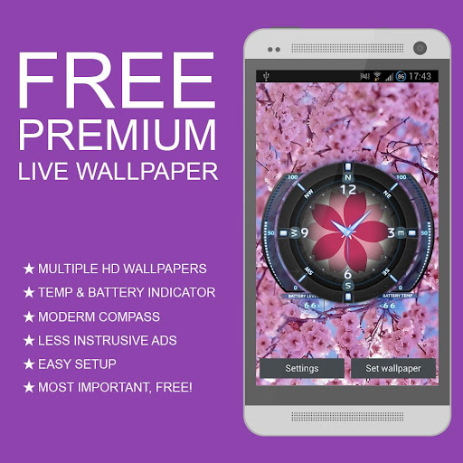 Zen Sakura Live Wallpaper HD