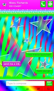 How to mod Star Theme Rainbow Zebra SMS 1.1 mod apk for pc