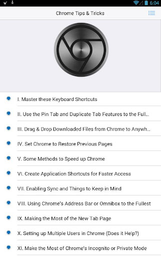 【免費書籍App】Chrome Tips & Tricks-APP點子