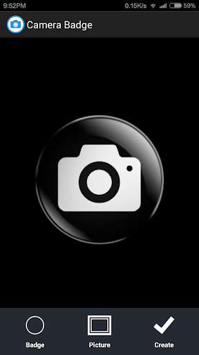 Camera Badge