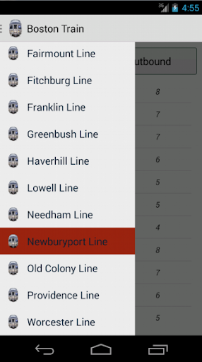 【免費交通運輸App】Boston Train Schedule-APP點子