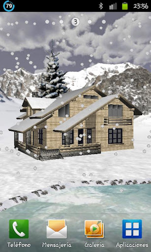 【免費個人化App】Winter In Chamonix 3D LWP FREE-APP點子