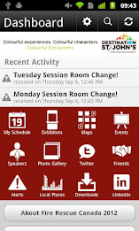 Fire Rescue Canada 2012 poster 1