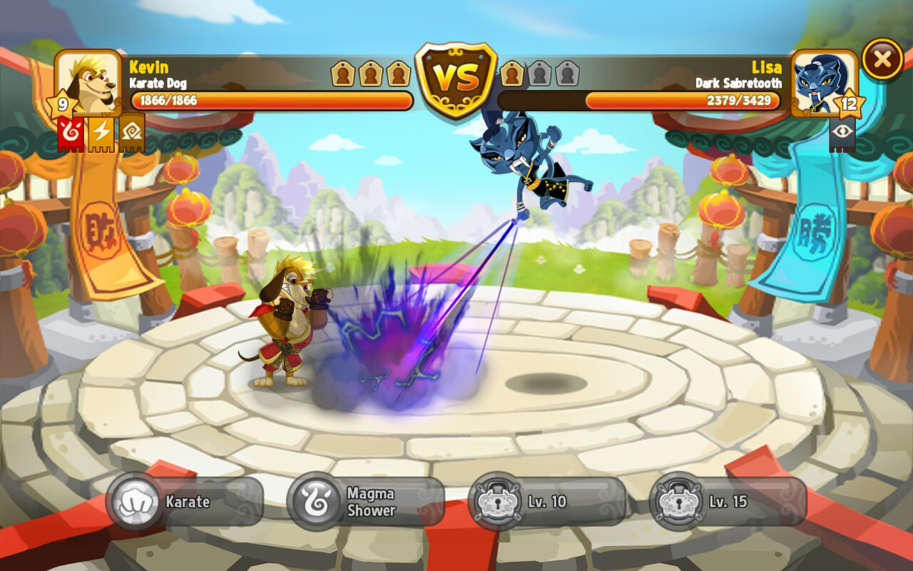 Kung Fu Pets APK by Com2uS Details