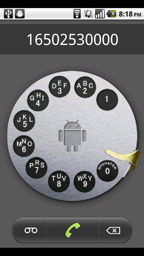 Rotary Dialer Screen 3