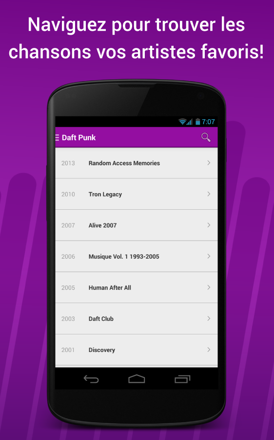   Lyrically - Paroles Musique – Capture d'écran 