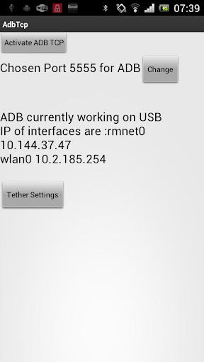 ADB TCP Rooted Phones Only