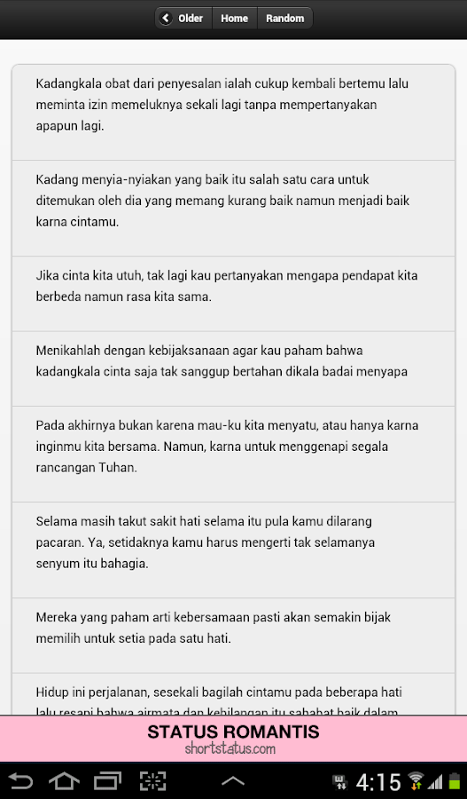 Status Romantis Android Apps on Google Play Status Romantis Android Apps on Google Play