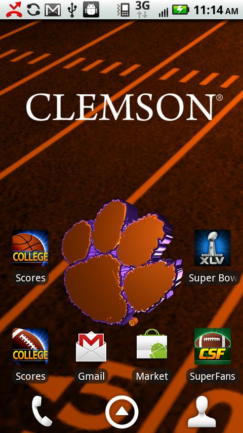 Clemson Live Wallpaper Hd Android Reviews At Android